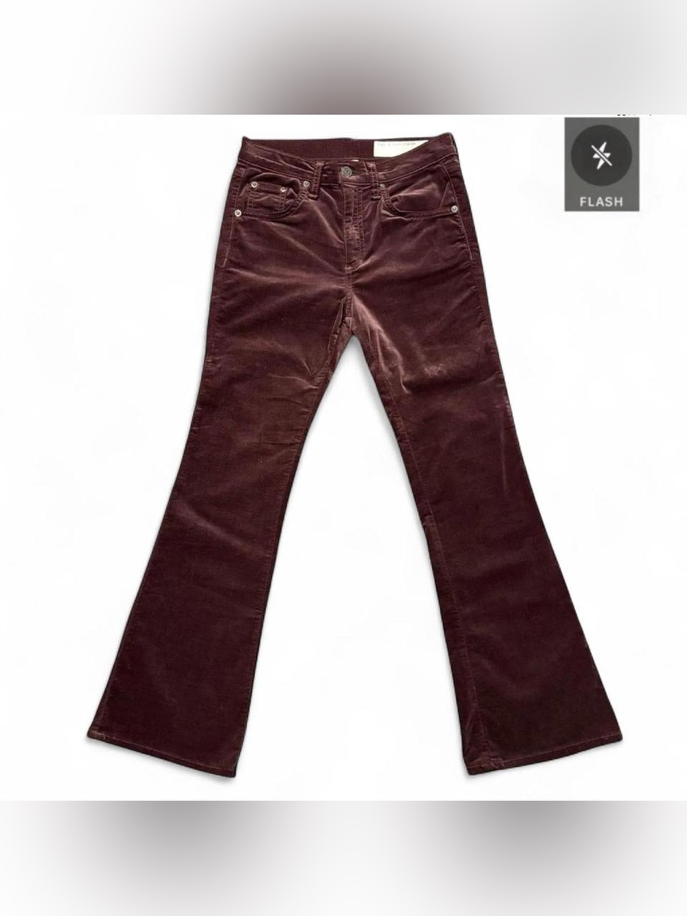 Rag & Bone 10 inch Crop Flare Corduroy Pants!